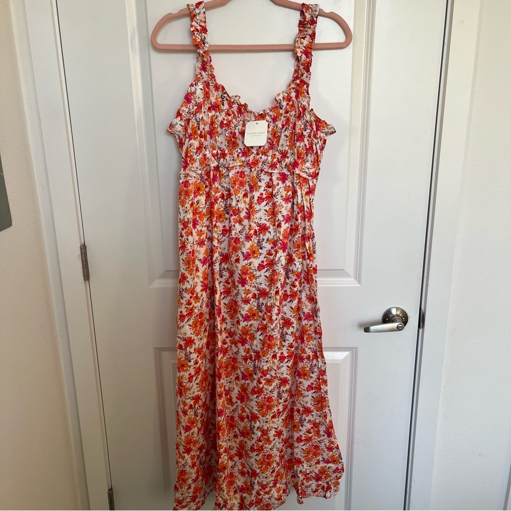 NEW Altar’d State Floral Maxi Dress Size Large Available NWT - Picture 5 of 9